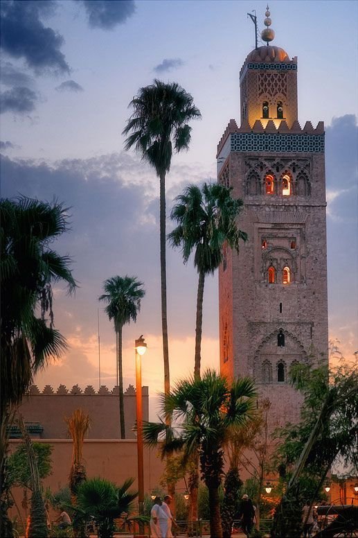 Mosquée de la Koutoubia _ Paysage maroc, Photo…