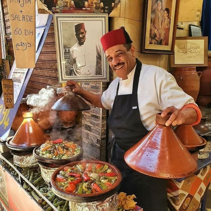 Un plat de spécialité de Marrakech #czolie…