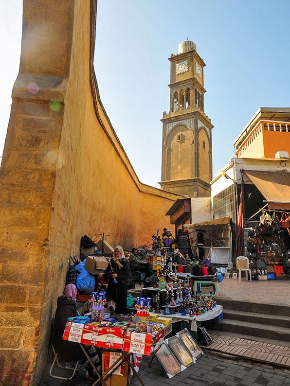 We went shopping at the bazaar in Casablanca…