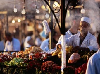 Morocco food market tour